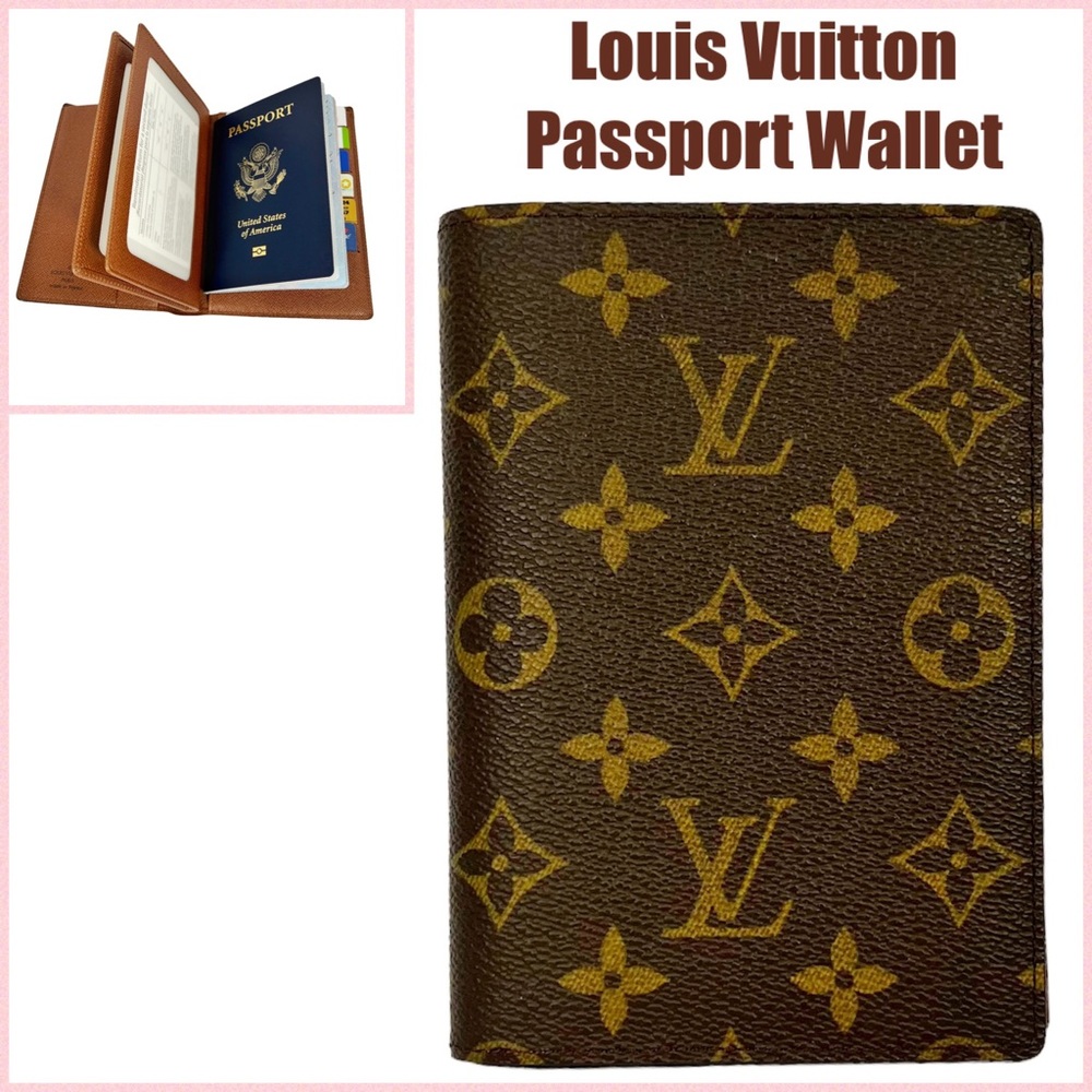 Louis Vuitton Monogram Passport Holder Wallet